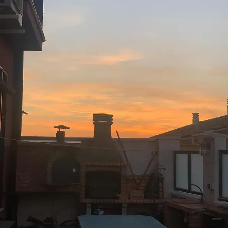 Basement With Barbecue And Patio