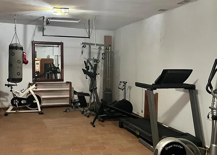 Basement With Barbecue And Patio Ferienhaus Ronda